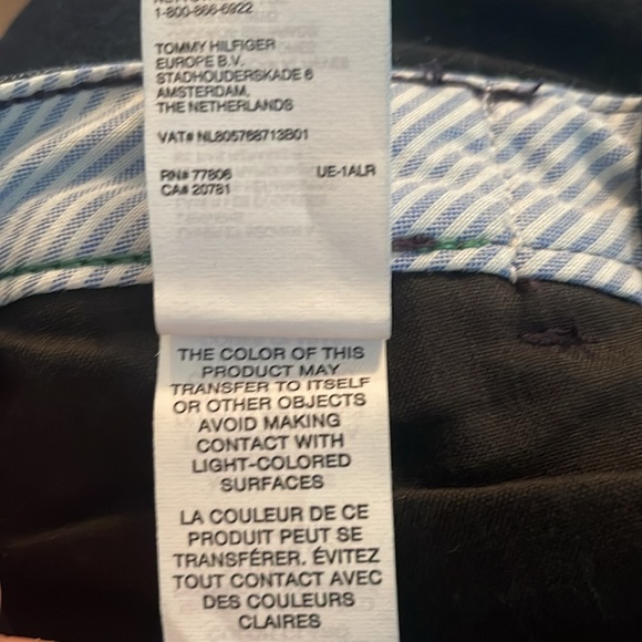 Tommy Hilfiger Denim Trouser Jeans Sailor Front Nautical Flare Stretch Flap - Picture 6 of 8